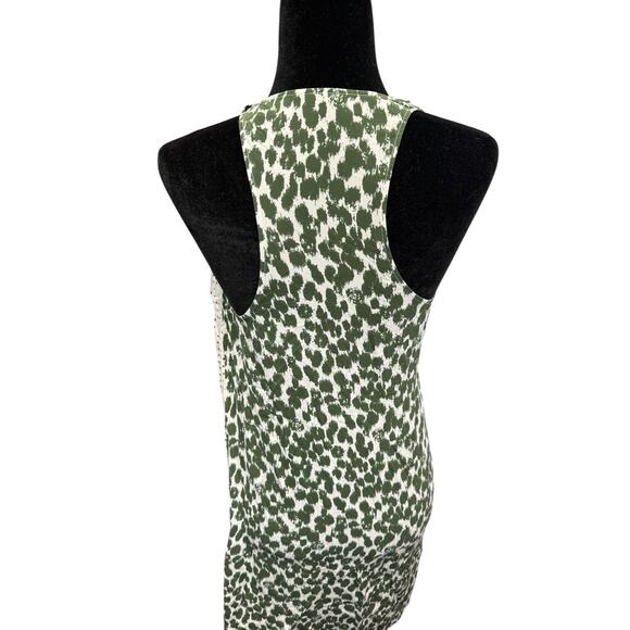 Stella McCartney Resort Mika Silk Drape Dress Size US 4 / EU 38 Multi Spot - Picture 8 of 14